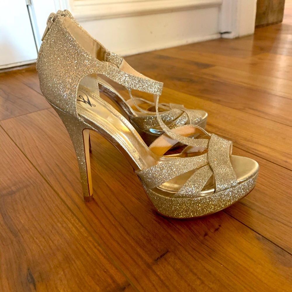 Sparkly heels